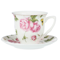 MILLIMI Розовый сад Набор чайный 12 пр., 220мл, 14см, фарфор