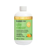 BE NATURAL Средство с запахом апельсина для удаления натоптышей / Callus Eliminator Orange 532 мл