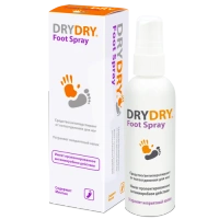DRY DRY Средство от потоотделения для ног / Foot Spray 100 мл