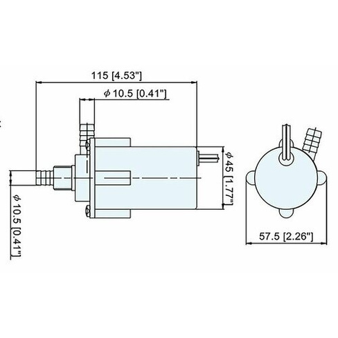 Электрическая помпа для подачи воды с краном (10014894) tmc