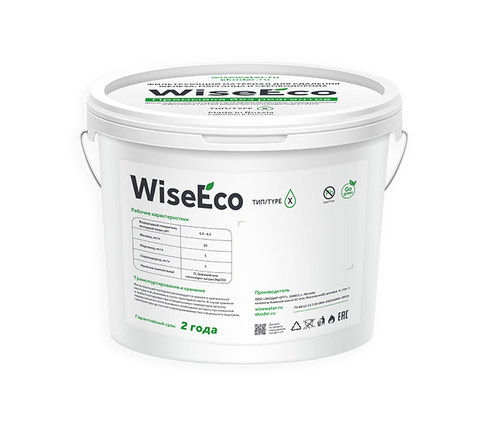 Наполнитель WiseEco тип X, ведро, 10 л