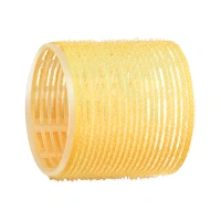 DEWAL PROFESSIONAL Бигуди-липучки желтые d 65 мм 6 шт/уп