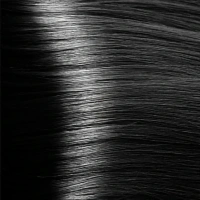 KAPOUS 1.0 крем-краска для волос с гиалуроновой кислотой, черный / HY 100 мл