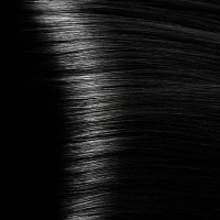 KAPOUS 1.00 крем-краска для волос с гиалуроновой кислотой, черный интенсивный / HY 100 мл