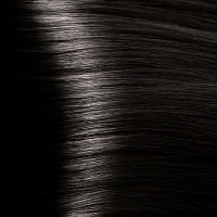 KAPOUS 3.00 крем-краска для волос с гиалуроновой кислотой, темно-коричневый интенсивный / HY 100 мл