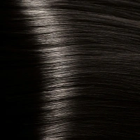 KAPOUS 4.00 крем-краска для волос с гиалуроновой кислотой, коричневый интенсивный / HY 100 мл