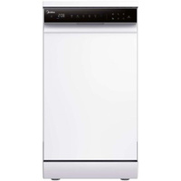 Посудомоечная машина Midea MFD45S510Wi, узкая, напольная, 44.8см, загрузка 10 комплектов, белая