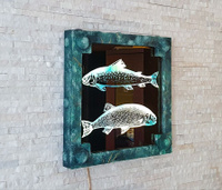 Световая картина Рыбы