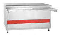 Прилавок тепловой Abat ПВТ-70КМ-02 (тепловой Шкаф, тепловентилятор,без полок) кашир.