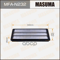 Воздушный Фильтр Masuma Mfan232 Masuma арт. MFA-N232