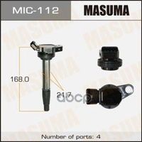 Катушка Зажигания Toyota Allion Masuma Mic-112 Masuma арт. MIC-112