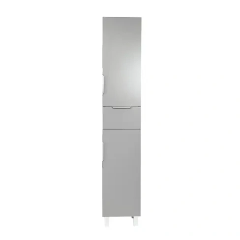 Пенал для ванной Милан напольный 180x35 см цвет серый Без бренда Милан шкаф-пенал для ванной комнаты