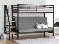 Двухъярусная кровать с диваном Мадлен 3