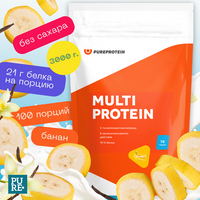 Протеин Мультикомпонентный Pureprotein 3 кг./Банан Pure Protein