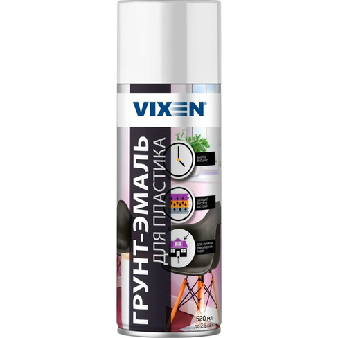 Грунт-эмаль для пластика Vixen VX50103